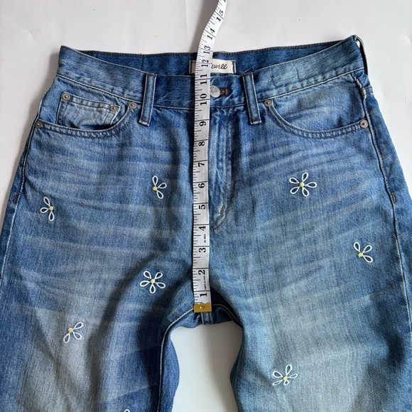 Madewell High Rise The Perfect Summer Straight Leg Jeans Daisy 🌼 Edition - Picture 6 of 11